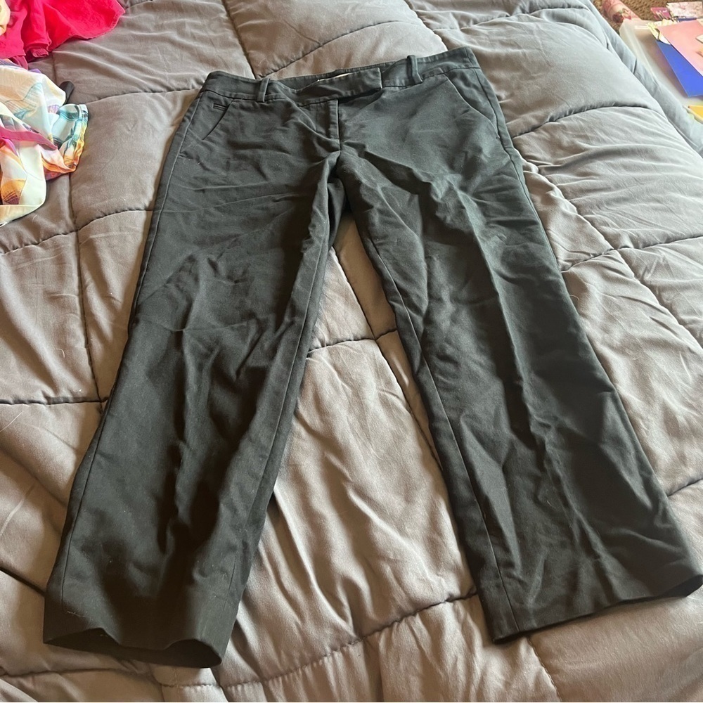 Ann Taylor Charcoal gray dress pants - Picture 2 of 7